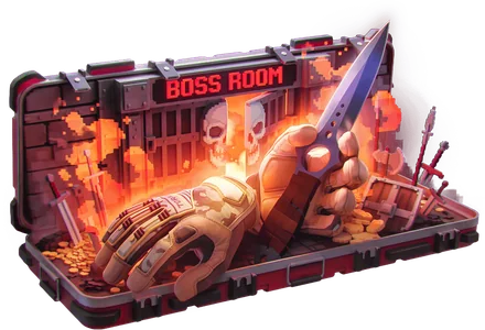 Boss Room case on Skin Club